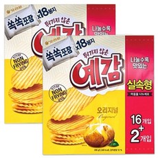 오리온 예감 오리지널 실속형, 288g, 2개