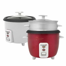 미니 전기밥솥 찜기 자취생밥솥, 레드