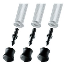 Gitzo GSF30S 橡膠金屬兩用腳釘 一組3入 30mm 腳管適用 3/8, 1個