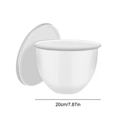 밀가루 블렌더 실리콘 볼 주방 보조 블렌더 용기 키친 에이드 틸트 헤드 5쿼트 믹서 액세서리, 01 하얀색