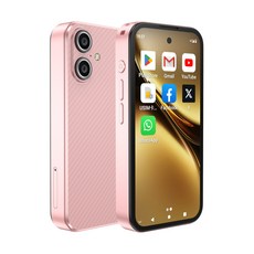 AIEK Q333 4GB RAM 64GB ROM 안드로이드 12.0 스마트폰 2000mAh Face ID 4G LTE 타입-C OTG 3.58인치 화면 소형폰, Pink