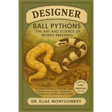 (英文圖書)Designer Ball Pythons - The Art and Science of Morph Breeding: A Complete Ball P... 平裝版, Independently Published, 英文