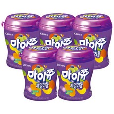 마이쮸자일리톨포도 110g x 5, 1g