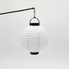 중국 홍등 선술집 야시장 일식등 중식당 인테리어 장식, 1개, 세트 화이트 손잡이 태슬 접착식 후크 포함