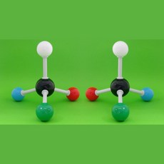 이성질체 화합물 광학 분자 구조 모형 돌봄 방과후 과학 교육 학습 도구 늘봄, 1개