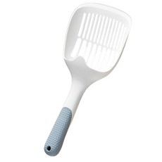 簡約貓砂鏟 寵物清潔用品, 1個, 貓砂鏟 (灰白色) 1支, 灰白色