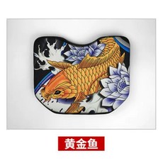 釣箱坐墊 吸盤粘條加厚防水透氣記憶海棉坐墊 釣魚坐墊釣箱配件, 魚圖