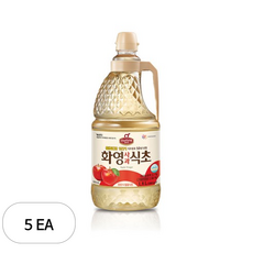 대상 쉐프원 화영 사과 식초, 1.8L, 5개