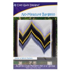 아늑한 퀼트 디자인 '스트립 클럽' 패턴 - 측정 불가 Ba Cozy Quilt Designs 'Strip Club' Pattern - No-Measure Bargello (Inc, 미정