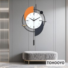 기하학 콜라주 아트 벽시계 마블 패턴 다이얼 무소음 메탈 프레임 모던 인테리어 포인트 기하학 콜라주 아트 벽시계 무소음 마블 다이얼 메탈 프레임 모던 인테리어 집들이선물, Black