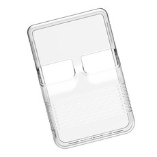 360도 보호 기능을 제공하는 R36S 휴대용 콘솔용 스크래치 방지 TPU 슬리브 케이스 인클로저로 그립감 향상, Clear