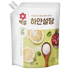 백설 하얀설탕, 400g, 12개