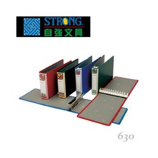 自強 630型 3/4/ 圓型11孔電腦夾 ABS, 黑, 1個