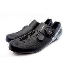 SHIMANO RC903 競賽級旗艦車鞋 輕量透氣 BOA Li2 旋鈕 寬版, 白色,43
