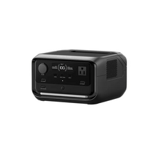 ECOFLOW RIVER 3 Plus 儲能電源，輕巧便攜，多功能輸出，戶外露營必備, 黑色, 1箱