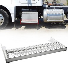 Aostirmotor Peterbilt 375 385 377 알루미늄 스텝과 호환되는 배터리 박스 툴박스 하단 교체 단계