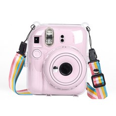 MINI12 透明水晶殼 保護殼，拍立得相機專用，輕巧防刮，精準開孔，副廠, 1個