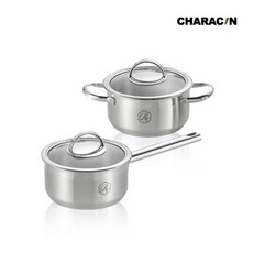 카라신 바닥3중 보이어 스테인레스냄비 2종세트