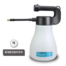 휴대용 자동 무선 뿌리는소독기 분무기 소독기계 코로나 방역기, 3L 토트 화이트