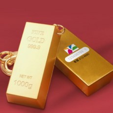 金賺金磚 立體造型悠遊卡/一卡通 鑰匙圈 交通卡 時尚配件, 1個, 金磚 - 悠遊卡, 金