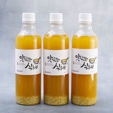 호박식혜 500ml x3 단호박식혜 전통 음료, 3개