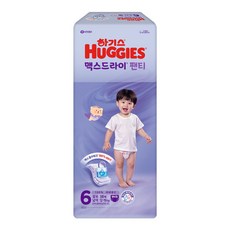2025 하기스 맥스드라이 팬티형 남아용, 6단계, 38매