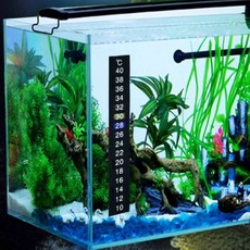 스티커형 어항 온도계 접촉식온도계, 1개