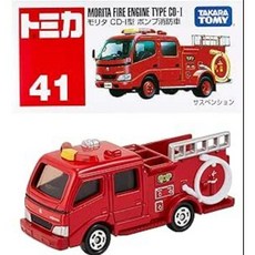 TAKARA TOMY 多美 No.041 森田紅色消防車, 1個
