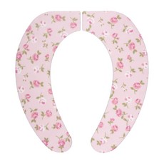 산코 냄새탈취 탈부착 변기시트, 플라워장미, 1개