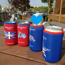파우치 주머니 크로스백 잉글랜드 물병 보틀 가방 350ml, 1개, 오토바이