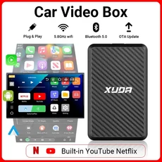 XUDA 미니 AI 박스 4코어 4+64GB 안드로이드 14.0 넷플릭스 유튜브 지원 무선 카플레이 차량 99% 호환, 03 2GB 16GB-A