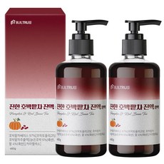 빌트루 진한 호박팥차 원액 진액 식약처인증 액기스 HACCP 국산 액상, 2개, 480g