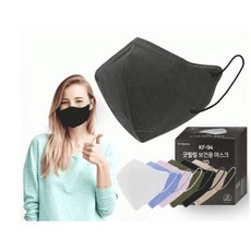 KF94 2D 새부리형 컬러 마스크 방역 마스크 25매 kiw+2300Zb, 색깔별로각5매씩25매, 본상품선택