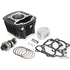 TAKEGAWA 武川 145cc 汽缸 凸輪套件 適用 Grom JC92 CT125 JA65 黑色, 1個, 現貨-武川145cc汽缸凸輪套件-黑,CT125 (JA65)