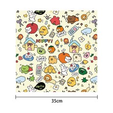 고양이 긁힘방지 고정 천 미용 감싸는담요 고양이손톱깎이 담요, 1개, A. 낙서 스타일