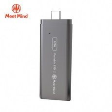 Meet Mind GEN2-01 128GB 固態行動碟，輕巧便攜，高速傳輸，資料安全有保障，即插即用，方便快捷, 灰色
