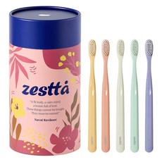 제스타 딥클린 미세모 칫솔 탄력있는 미세모 20개입, 1세트