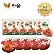 한울 맛김치80g*5+실비컵80g*5, 1개