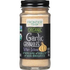 Organic Garlic Granules -- 2.68 oz, 1개