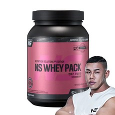 NS포대유청 딸기맛 WPC 단백질보충제, 1개, 450g