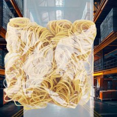 노란 고무줄 7cmx5mm 학용품 미술교구 공업부자재 정리재료 상품포장용 미술완구