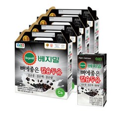 베지밀 뼈에좋은 칼슘 검은콩깨쌀, 64개, 190ml
