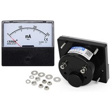 DH-670 AC 아날로그 10mA 전류계 20mA 포인터 밀리암페어 계량기 5mA, AC Ammeter, AC 20mA