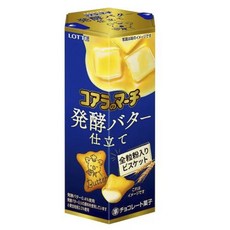 LOTTE 樂天 小熊餅發酵奶油風味, 80個, 48g