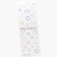 가누웍스 자연 스티커 비눗방울 꾸미기