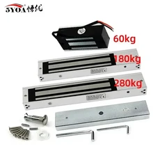 5YOA 자기 장치 전자 도어 전기 게이트 오프너 흡입 고 출입 통제 시스템용 전자기, 280kg Waterproof