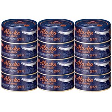동원 알래스카연어 살코기 통조림 100g, 12개