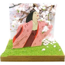 산케이 MP07-108 스튜디오 지브리 미니 카구야 공주 벚나무 아래에서 종이 공예, 산케이 MP07-108 스튜디오 지브리 미니, 카구야