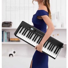 jncown 접이식피아노 접이식 휴대용 입문용 연습용 피아노, 1개, 2. P11 DX 펄화이트