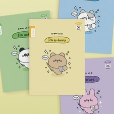 펜피아 초등 제본 5칸 기초 노트 자기주도 교육 학교, 랜덤 1권